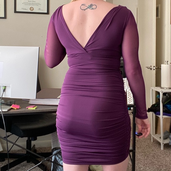 NWOT Shein Purple night dress - Picture 3 of 3